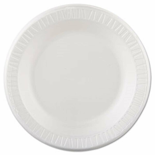 Eat-In Tools Plastic Dinnerware, Plate, 10 1/4'' dia, White, 500PK EA2524245